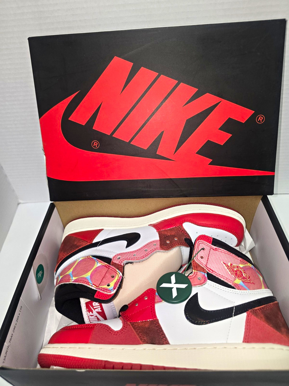 Nike Air Jordan 1 Retro High OG Red/White/Black High Top Sneakers DV1753-601